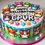 DALL·E 2024-11-08 19.48.12 - A festive, custom-decorated cake themed around virtual pets, cele...jpg